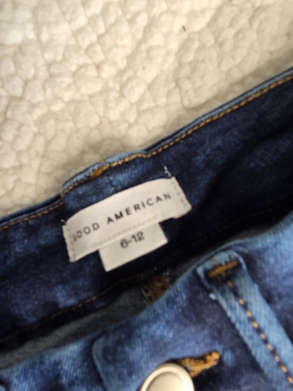 Good American Always Fits Good Jeans 6-12 - Picture 6 of 8